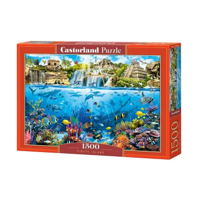 Puzzle 1500 el. Pirate Island Castorland
