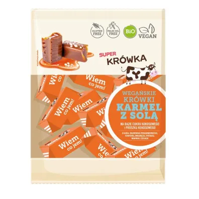 Super Krwka Krwki bezmleczne karmel z sol 150 g Bio