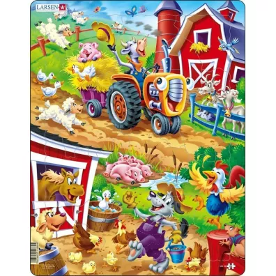 Puzzle 22 el. Podw�rko Larsen