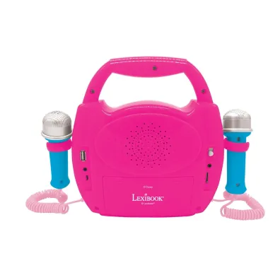 G�o�nik Bluetooth Disney Princess z dwoma mikrofonami, efektami �wietlnymi oraz akumulatorem w zestawie MP320DPZ