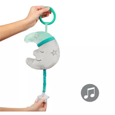 Babyono Zabawka dla dzieci z pozytywk Happy Moon