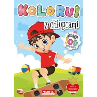 Z ch�opcami. Koloruj