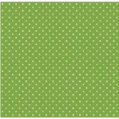 Serwetki Lunch Daisy - White Dots on Green SDOG036802
