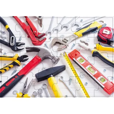 Puzzle 24 el. Narz�dzia Silver Alexander