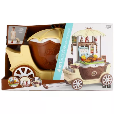 Kuchnia z akcesoriami walizka Fast-Food MEGA CREATIVE 460141