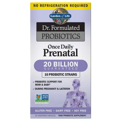 Garden of Life Once Daily Prenatal suplement diety 30 kaps.