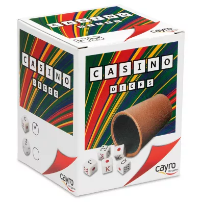 Koci pokerowe - zestaw do gry Casino (072/1) Cayro