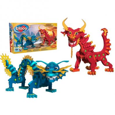 Aqua and Pyro Dragons Bloco