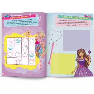Barbie Dreamtopia. Zadania do zmazywania