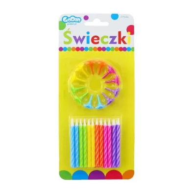 Godan �wieczki urodzinowe Spiralne PF-SUS24 24 szt.