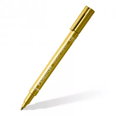 Staedtler Marker metaliczny Metallic, z�oty, okr�g�a ko�c�wka