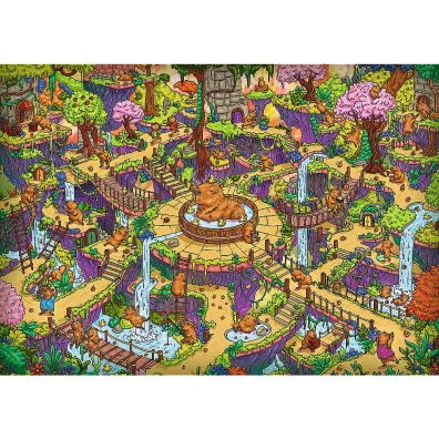 Puzzle 500el Premium Zabawne Kapibary TREFL 37631 TR