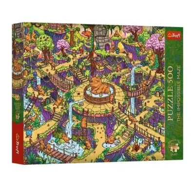 Puzzle 500el Premium Zabawne Kapibary TREFL 37631 TR