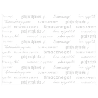 Marketing Papier do pakowania �ywno�ci
