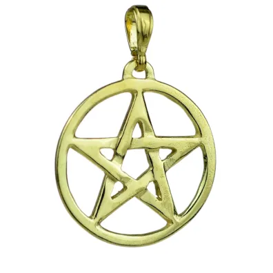 Sotis Pentagram a�urowy Ag925 + Au 24kar, 3,7g