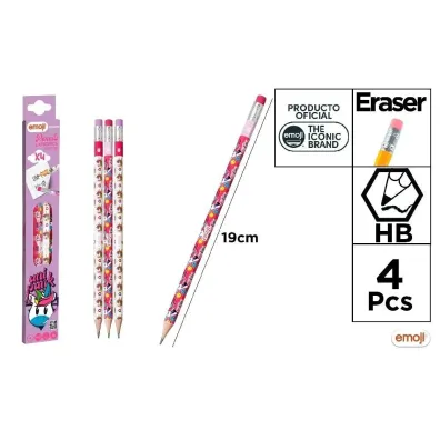 Mp Main Paper O��wek Emoji Uni Punk HB 4 szt