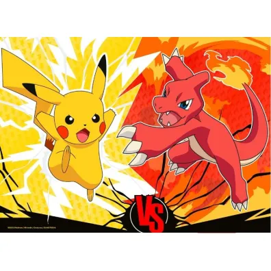 Puzzle dla dzieci 4x100 el. Pokemon Ravensburger