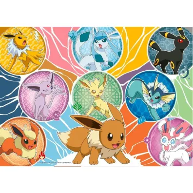 Puzzle dla dzieci 4x100 el. Pokemon Ravensburger