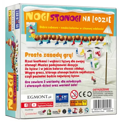 Nogi Stonogi na lodzie