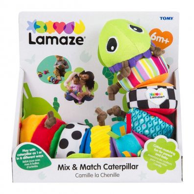 Lamaze Gsienica mix and match TOMY