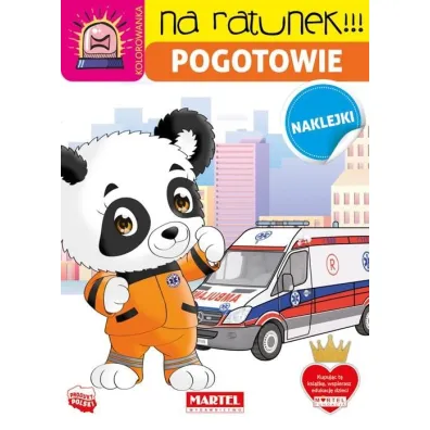 Na ratunek. Pogotowie z naklejkami - Katarzyna Salamon