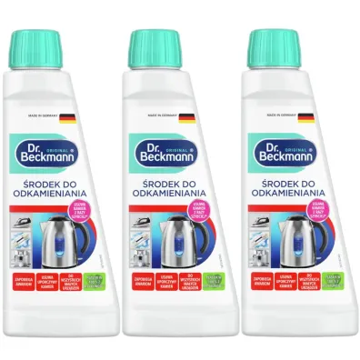 Dr. Beckmann Odkamieniacz �rodek do odkamieniania Zestaw 3 x 250 ml