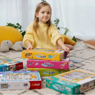Puzzle obserwacyjne Spy Guy 24 el. Safari Trefl
