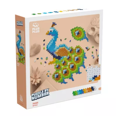 Puzzle By Numbers 800 el. Paw Plus-Plus