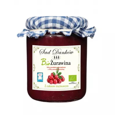 Sad Dankw urawina z cukrem trzcinowym 260 g Bio