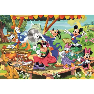 Puzzle 24 el. Maxi SuperColor. Mickey&Przyjaciele Clementoni