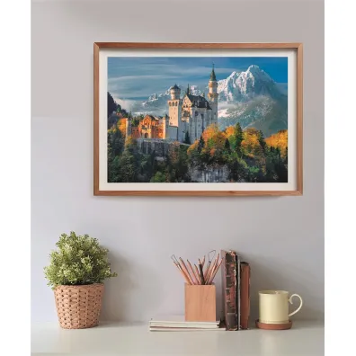 Puzzle 500 el. HQ Neuschwanstein Castle Clementoni