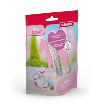 W�osy dla koni z�linii Beauty Horses szare SLH42652