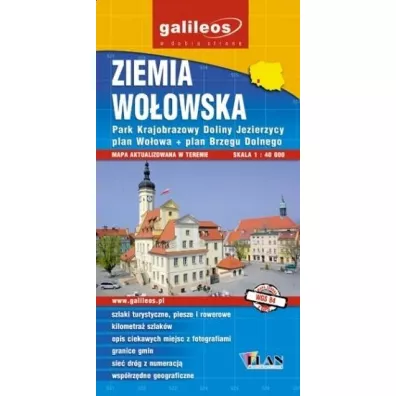 Mapa turystyczna - Ziemia Wo�owska 1:40 000