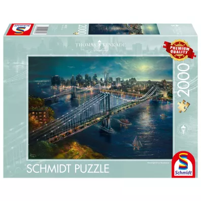 Puzzle 2000 el. PQ THOMAS KINKADE �wiat�o ksi�yca Schmidt