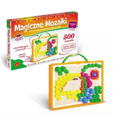 Magiczne mozaiki. Kreatywno i edukacja - 500 elementw Alexander
