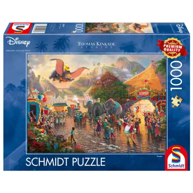 Puzzle 1000 el. Premium Quality. Thomas Kinkade, S�o� Dumbo Schmidt