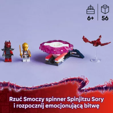 LEGO NINJAGO Smoczy spinner Spinjitzu Sory 71824