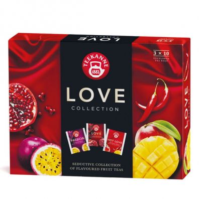 Teekanne Herbata Love Collection - Love, Passion, Hot Love 30 x 2,25 g