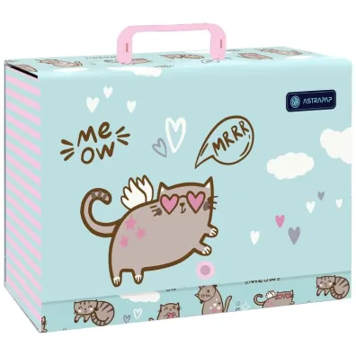 Teczka z r�czk� Astrapap Meow XL 9cm