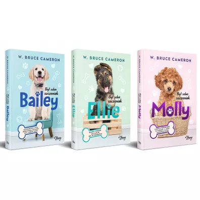 Pakiet By sobie szczeniak: Bailey, Ellie, Molly