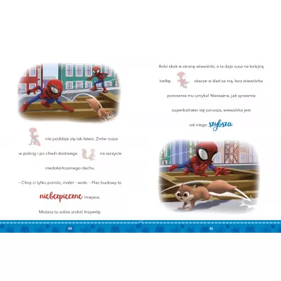 Czytanki naklejanki. Marvel Spidey i Super-kumple. Przygoda na budowie