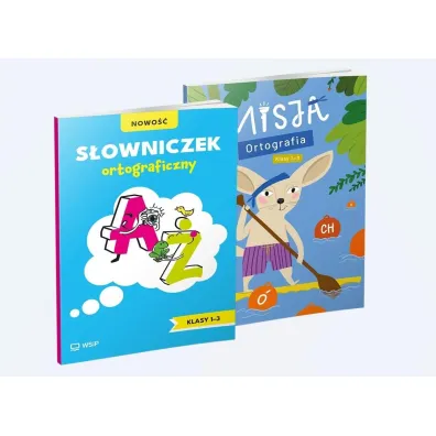 S�owniczek ortograficzny Misja Ortografia zestaw dla ucznia edukacja wczesnoszkolna klasy 1-3