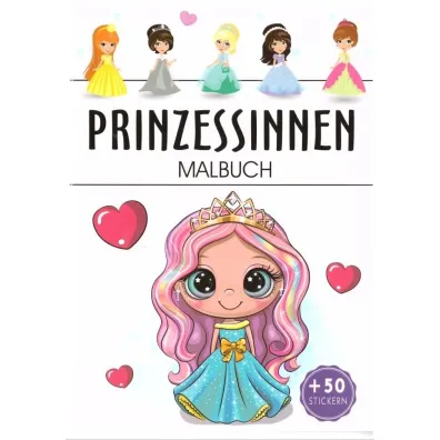 Prinzessinnen. Malbuch