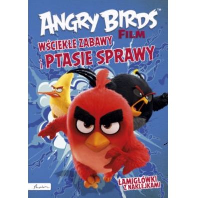 Angry Birds. Komiks z amigwkami i naklejkami. Wcieke zabawy i ptasie sprawy