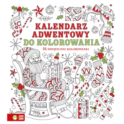 Kalendarz adwentowy do kolorowania