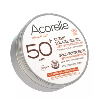 Acorelle Naturalny krem przeciws�oneczny do miejsc szczeg�lnie wra�liwych BIO &ndash; SPF50+ 30 g