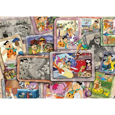 Puzzle 1000 el. Flinstonowie Ravensburger
