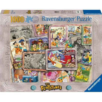 Puzzle 1000 el. Flinstonowie Ravensburger