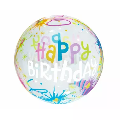 Godan Balon kryszta�owy Happy Birthday �wiece