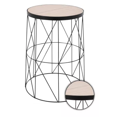 H&S Decoration Druciany stolik kawowy 37 cm